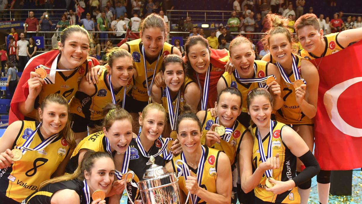 Vakıfbank командасы - Еуропа чемпионы