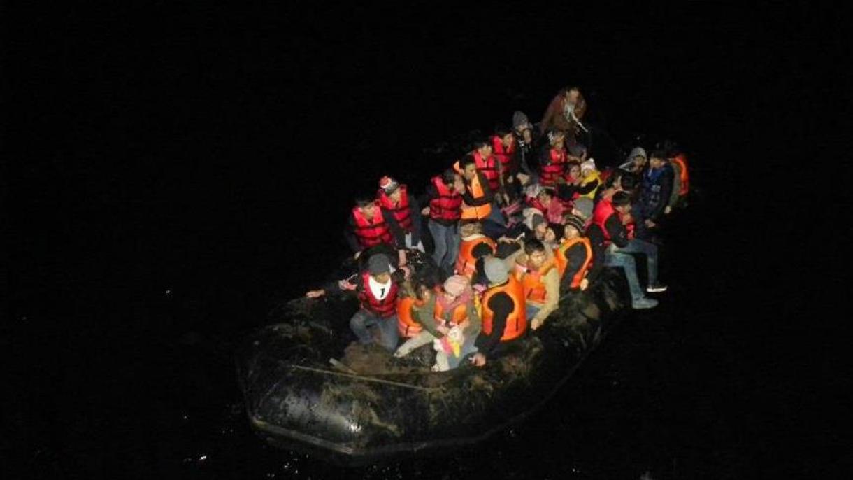 87 مهاجر توسط گارد ساحلی ترکیه نجات داده شدند
