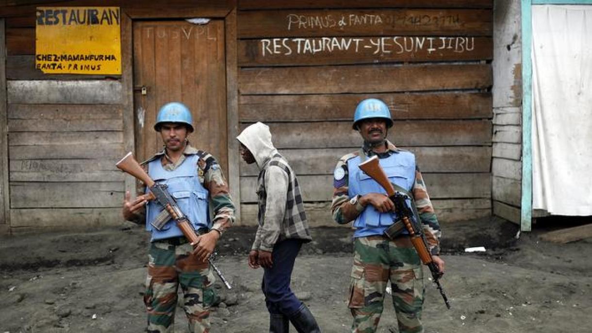Az ENSZ-misszió elleni fegyvertámadás Kongóban