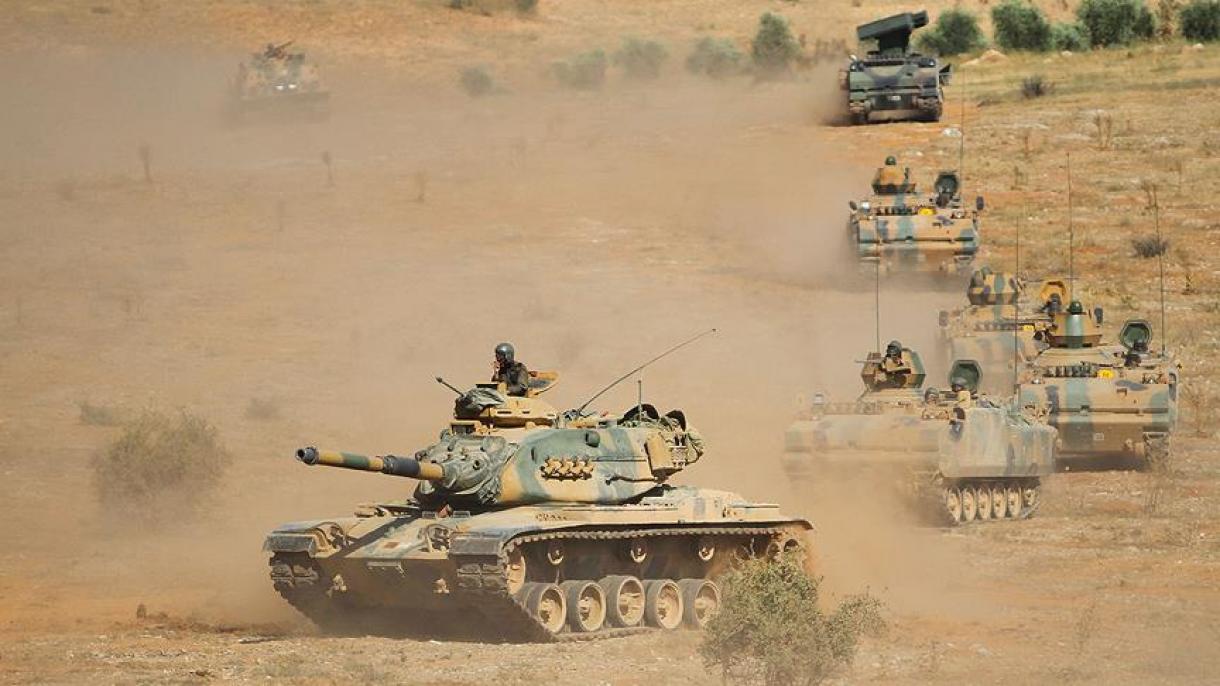 土耳其武装部队在土伊边界口岸发动军事演习
