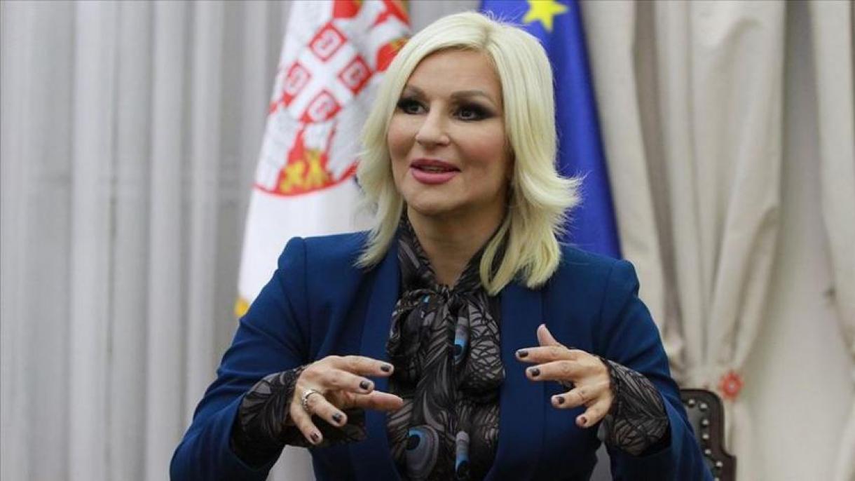 Η Ζοράνα Μιχαΐλοβιτς για την επίσκεψη του Ερντογάν στη Σερβία