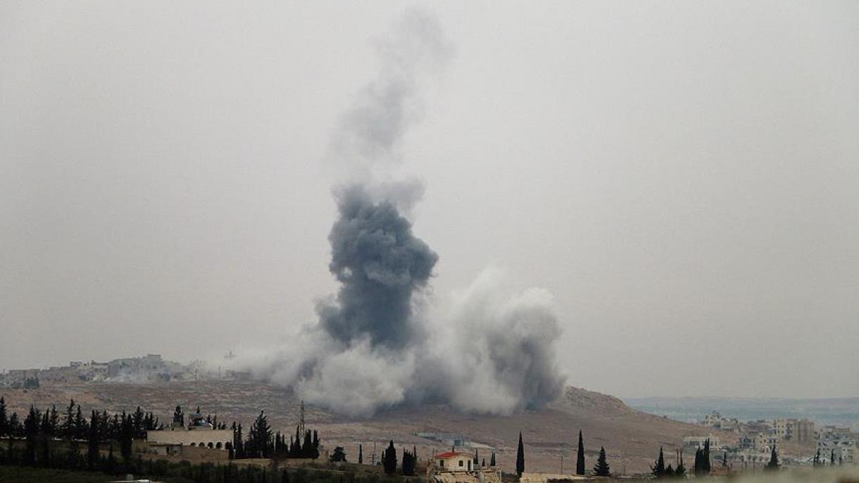 206 موضع متعلق به داعش در شمال سوریه با خاک یکسان شد