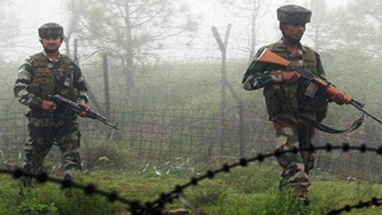 印度和巴基斯坦克什米尔控制线上发生冲突