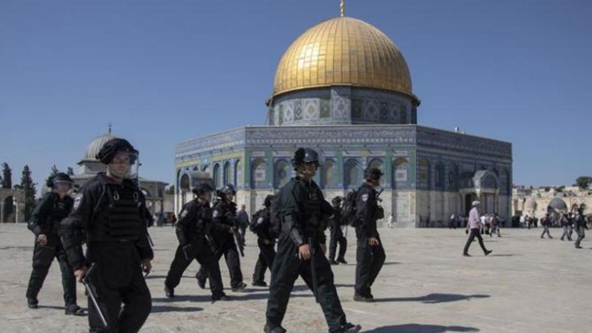 متعصب یہودیوں کا مسجد اقصیٰ پر دھاوا