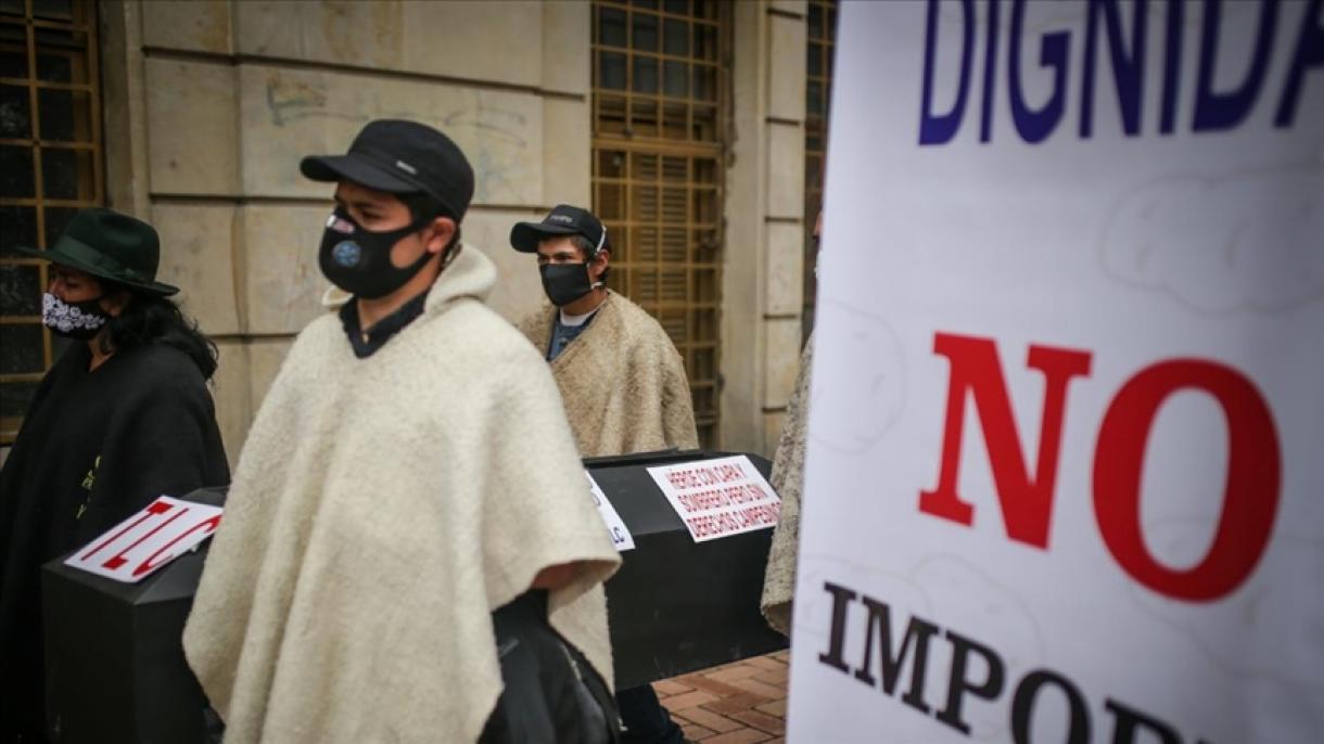 Colombia: comerciantes de Bogotá protestan por las nuevas medidas preventivas contra la COVID-19