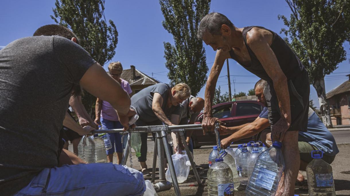 Ukrainada su probleması çıqqan