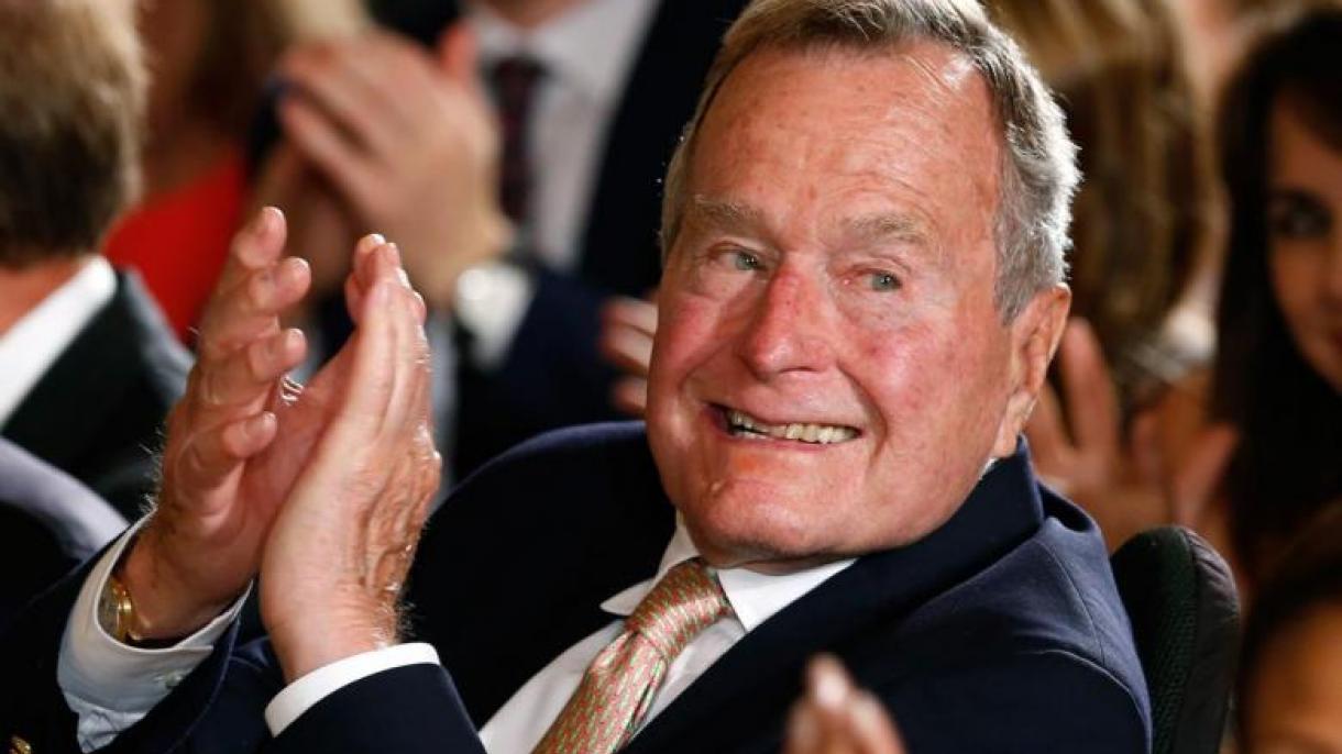 جرج بوش خسته‌خانایا یئرلشدیریلدی