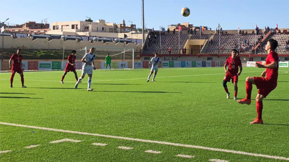 A török U18-as válogatott győzelemmel kezdett a 19. Mediterrán Játékokon
