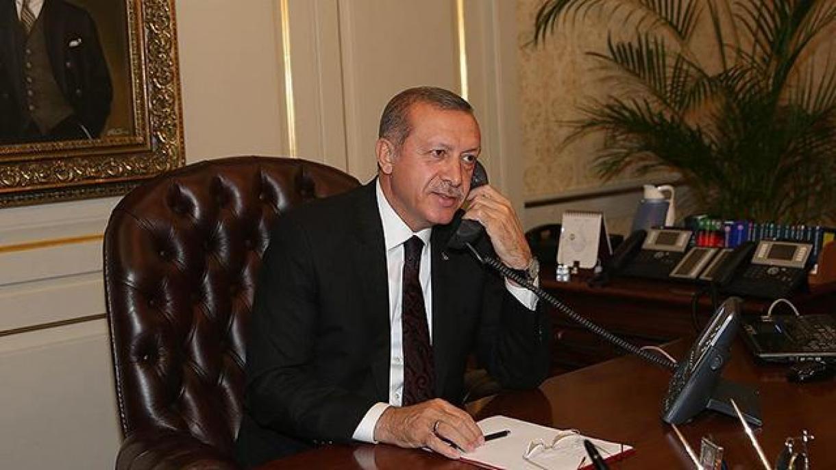 Erdoğan a vorbit la telefon cu Mohammed bin Zayed al Nahyan