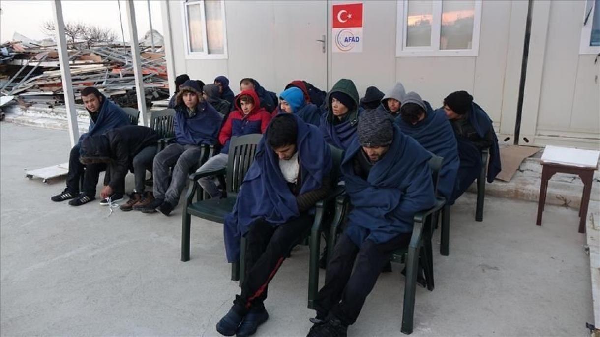 دستگیری 21 مهاجر غیرقانونی در کایسری ترکیه