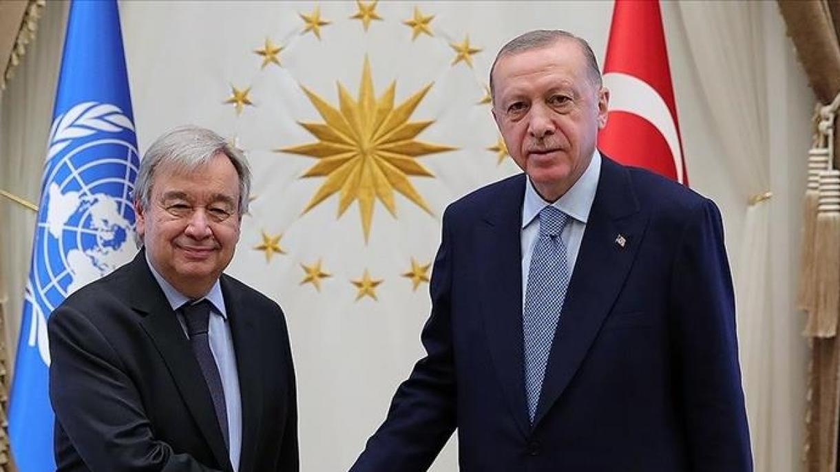 Erdoğan și Guterres au discutat despre atacurile Israelului în Gaza