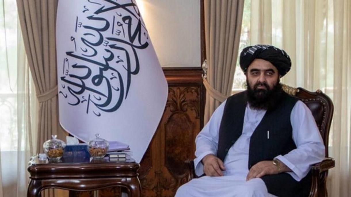 سخنان وزیر خارجه طالبان خطاب به کشور‌های حامی ایجاد دولت همه‌شمول در افغانستان
