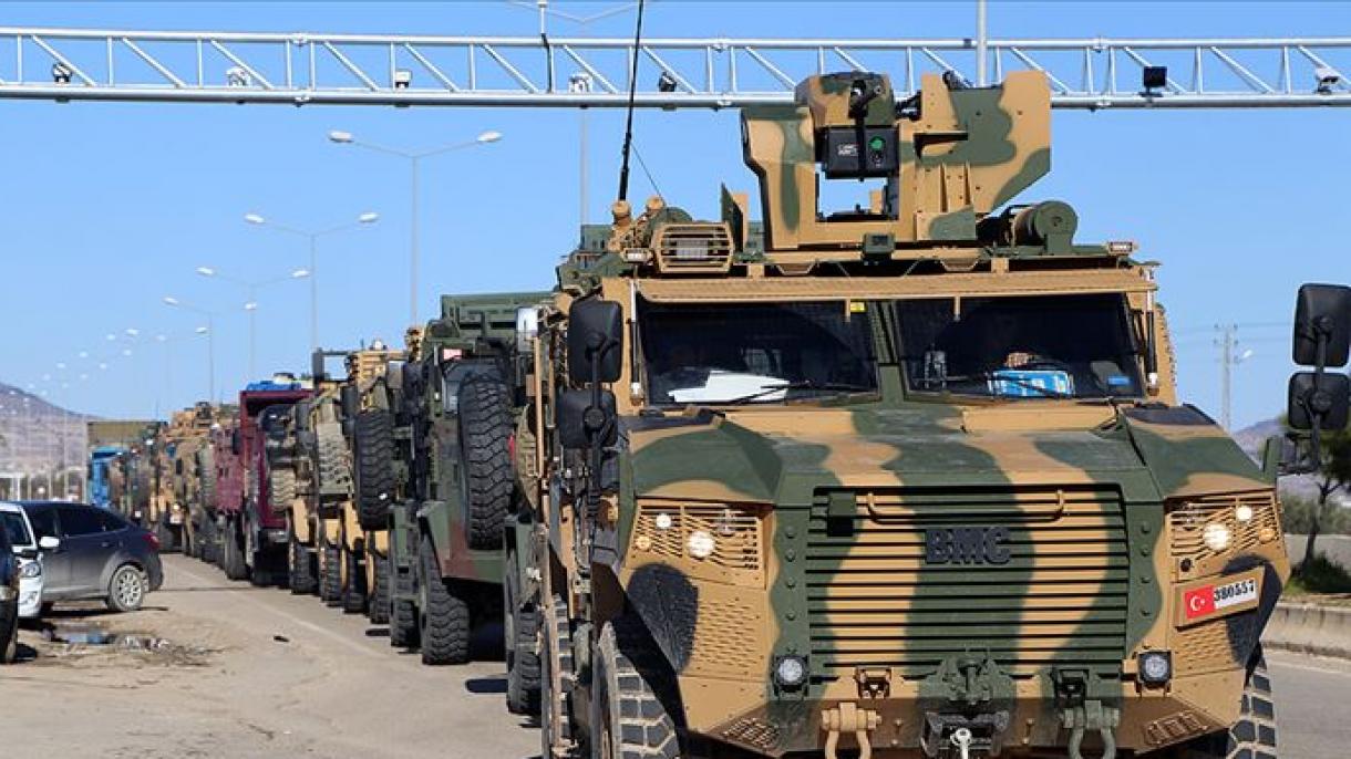 თურქეთმა სირიის საზღვართან დამატებითი სამხედრო ტექნიკა გადაისროლა