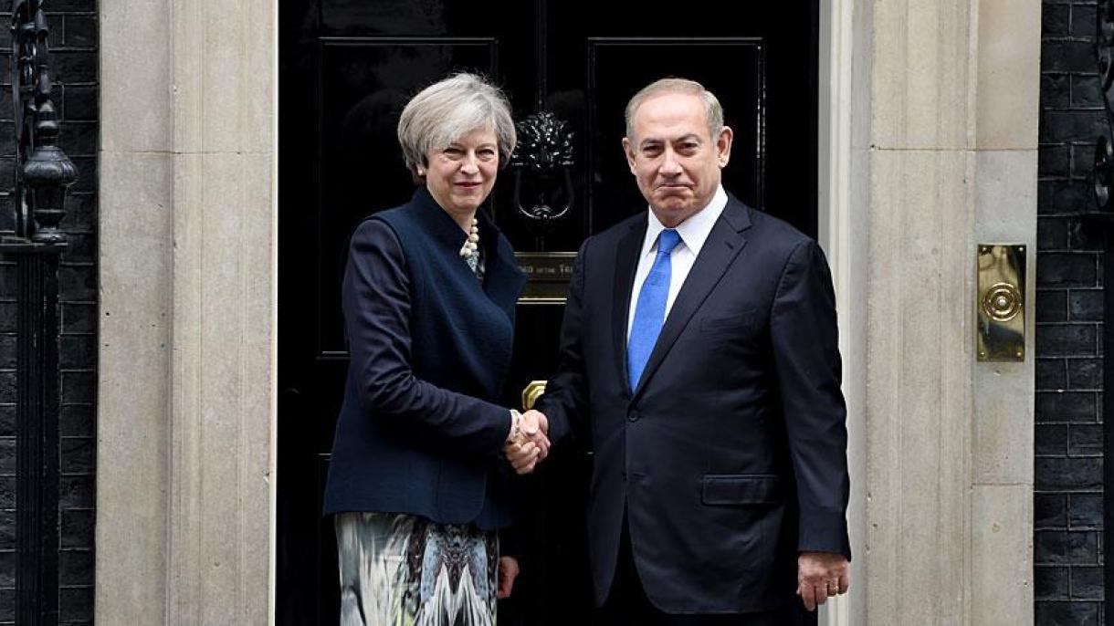تیریزا می و نتانیاهو درباره حملات ایران به اسرائیل گفتگو کردند
