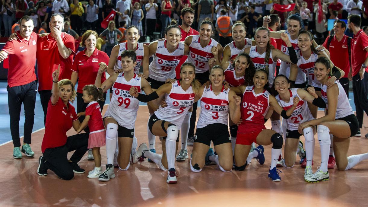 Turquía alcanza las semifinales del Europeo de Voleibol Femenino 2019 tras vencer a Holanda
