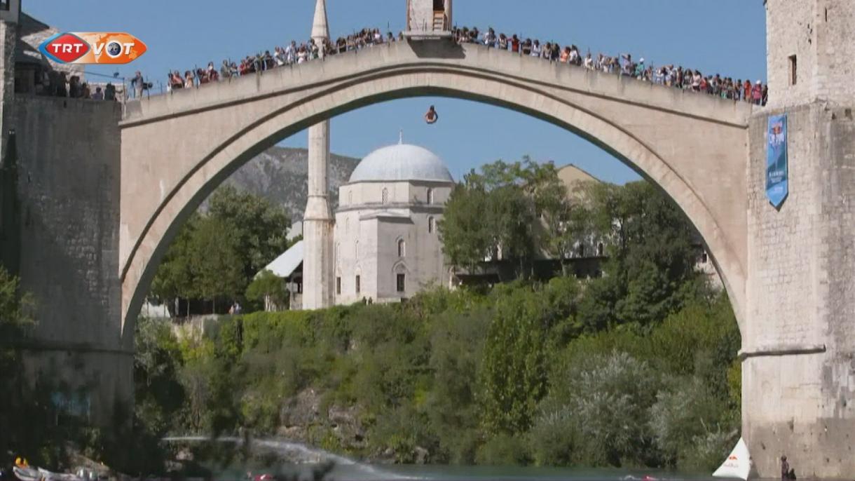 Mostar ha ospitato una nuova  competizione di cliff diving