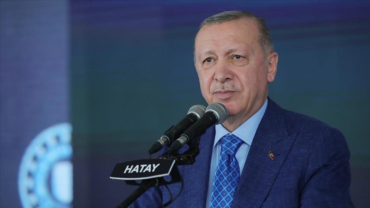 Эрдоган Хатайда ачылыш аземине катышты