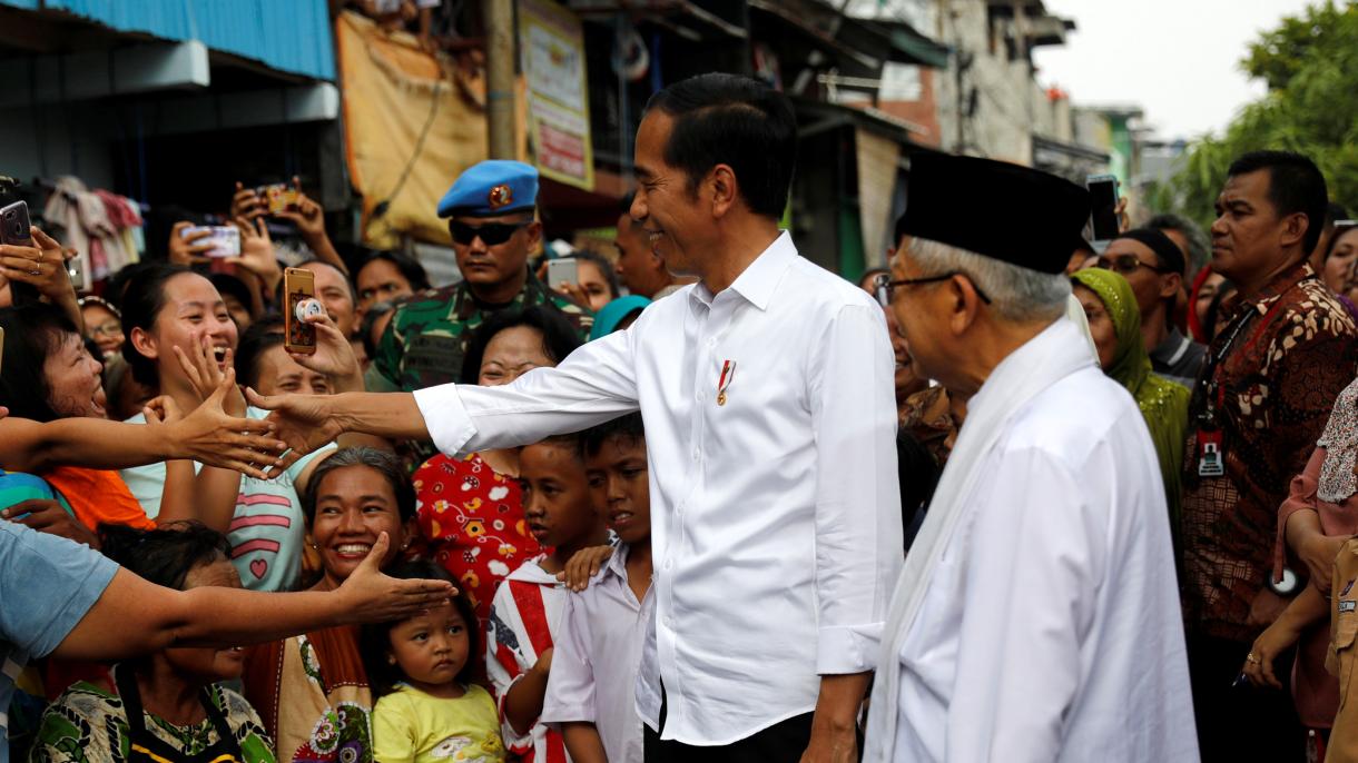 انتخاب مجدد ویدودو بعنوان رئیس‌جمهور اندونزی