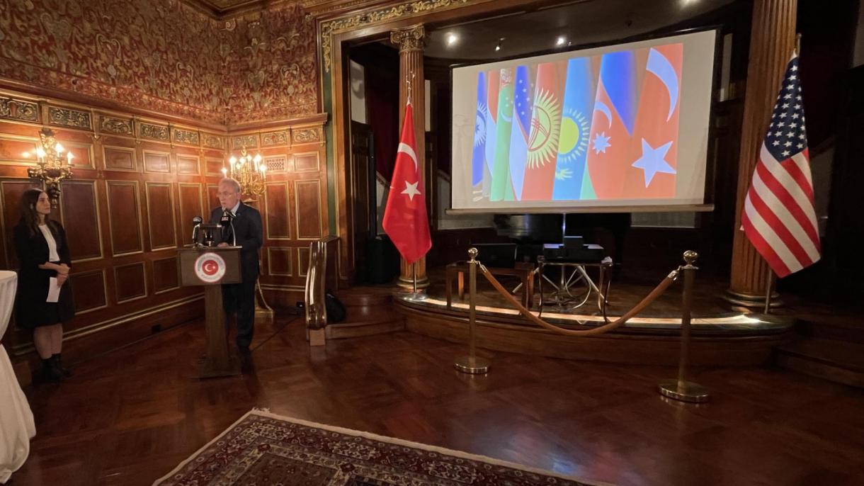 土耳其驻华盛顿大使馆举行突厥国家组织成立 13 周年招待会