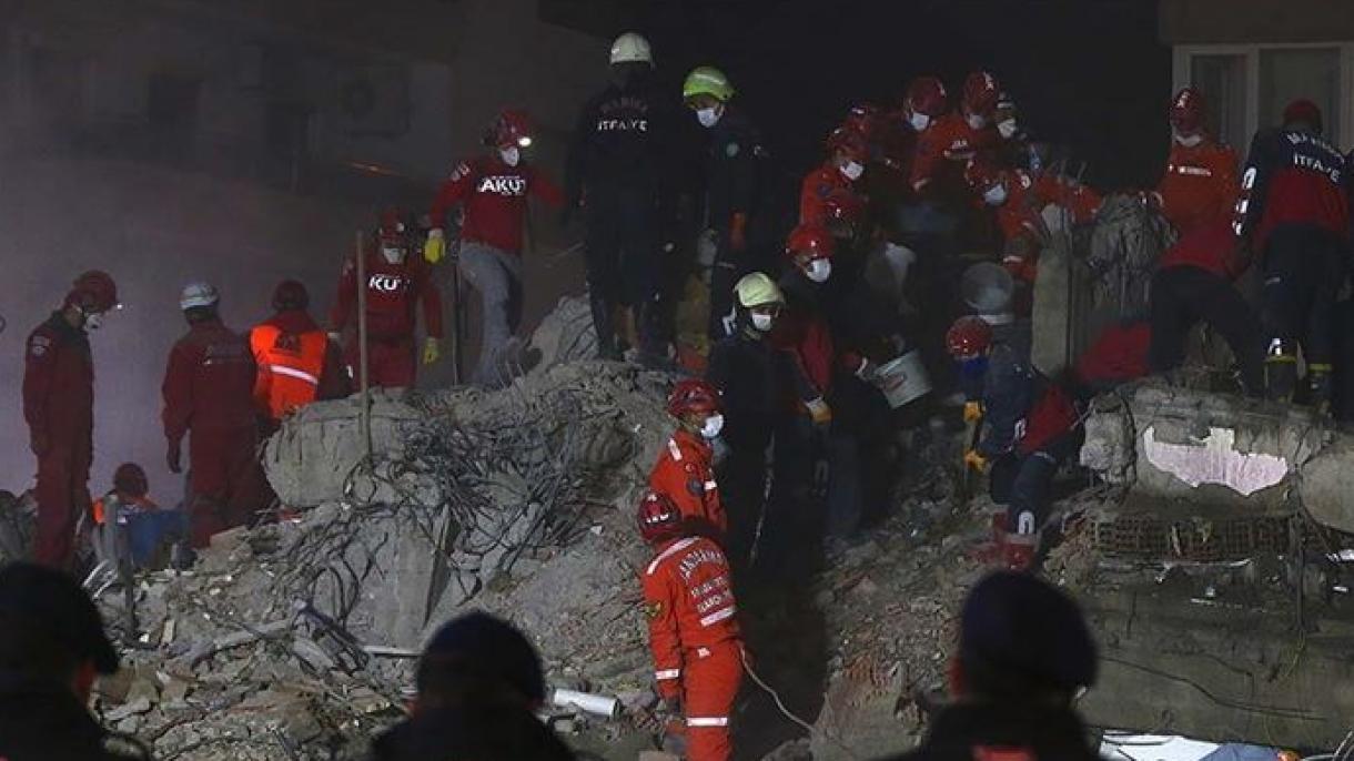 ترکی: زلزلے کے نتیجے میں اموات کی تعداد 107 تک پہنچ گئی