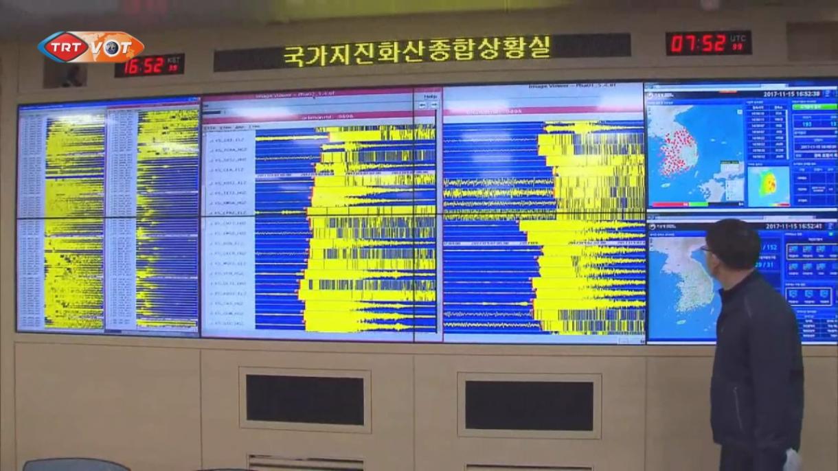 زمین لرزه در کره جنوبی
