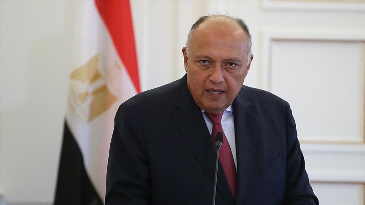 Il ministro degli Esteri egiziano Sameh Shoukry valuta le relazioni Turkiye-Egitto
