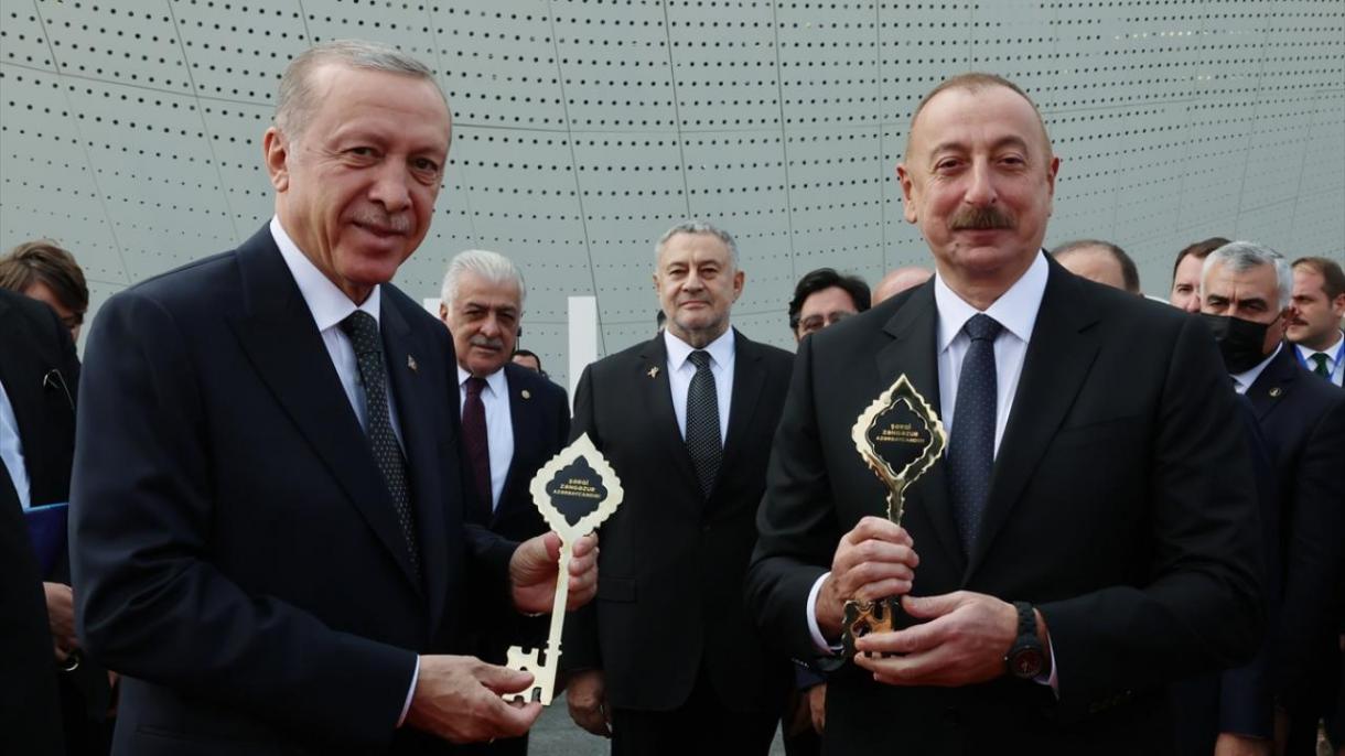Erdogan s-a întâlnit cu președintele Azerbaidjanului
