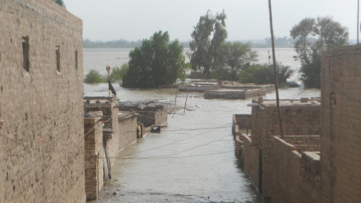 巴基斯坦暴雨引发洪水