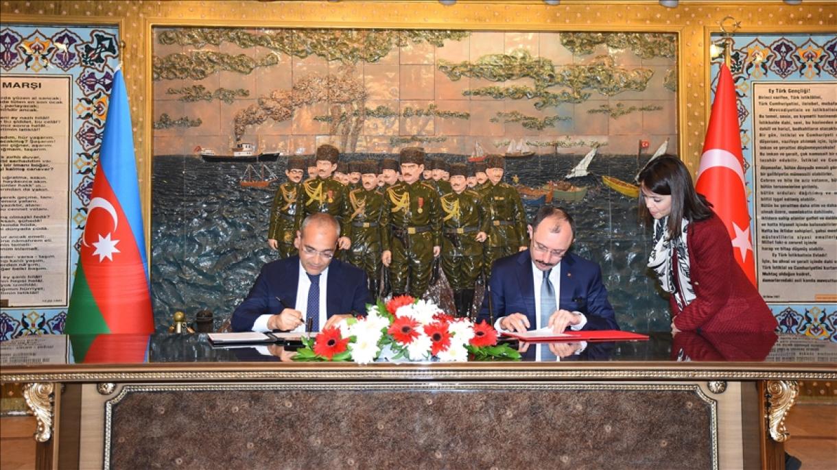 امضا توافقنامه تجارت ترجیحی بین ترکیه و آذربایجان