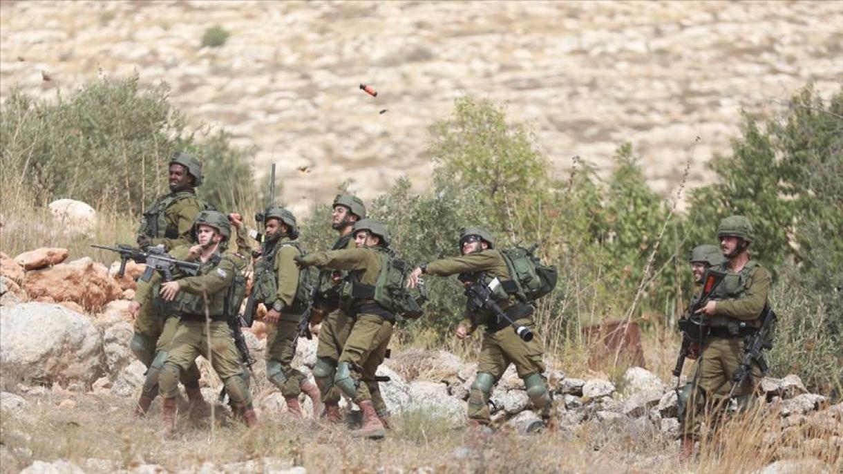 یورش نظامیان اسرائیل به فلسطینیان در رام‌الله