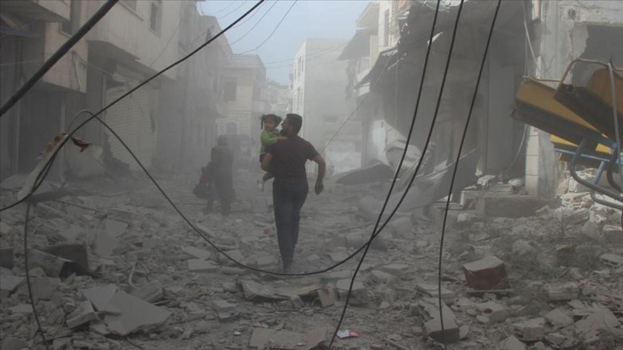 حمله جنگنده های اسد به منطقه کاهش تنش در ادلب