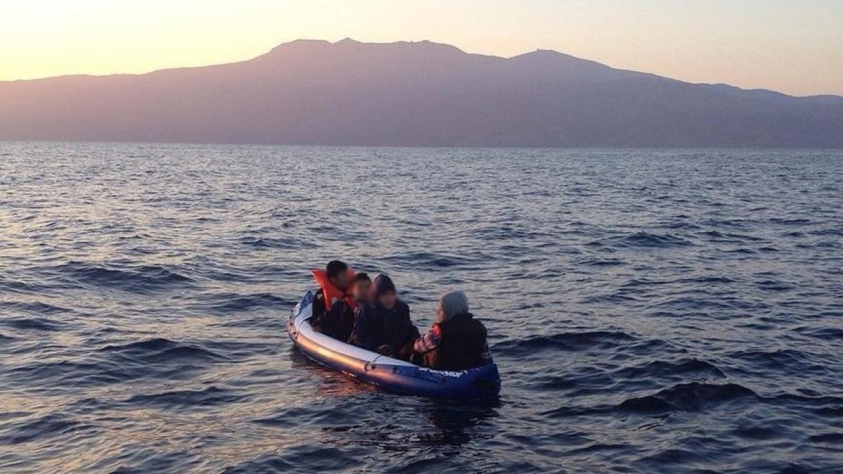 غرق شدن قایق حامل مهاجرین غیرقانونی در آبهای نزدیک به سواحل کوش آداسی