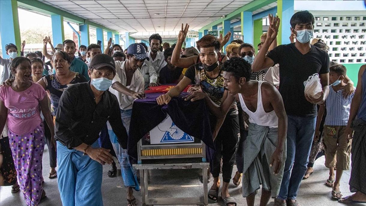 Más de 500 civiles han fallecido hasta el momento en Myanmar desde el golpe de Estado