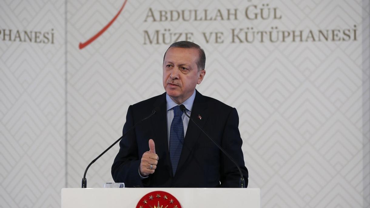 Erdogan inaugura Museo de Abdullah Gül, el presidente no.11 de Turquía