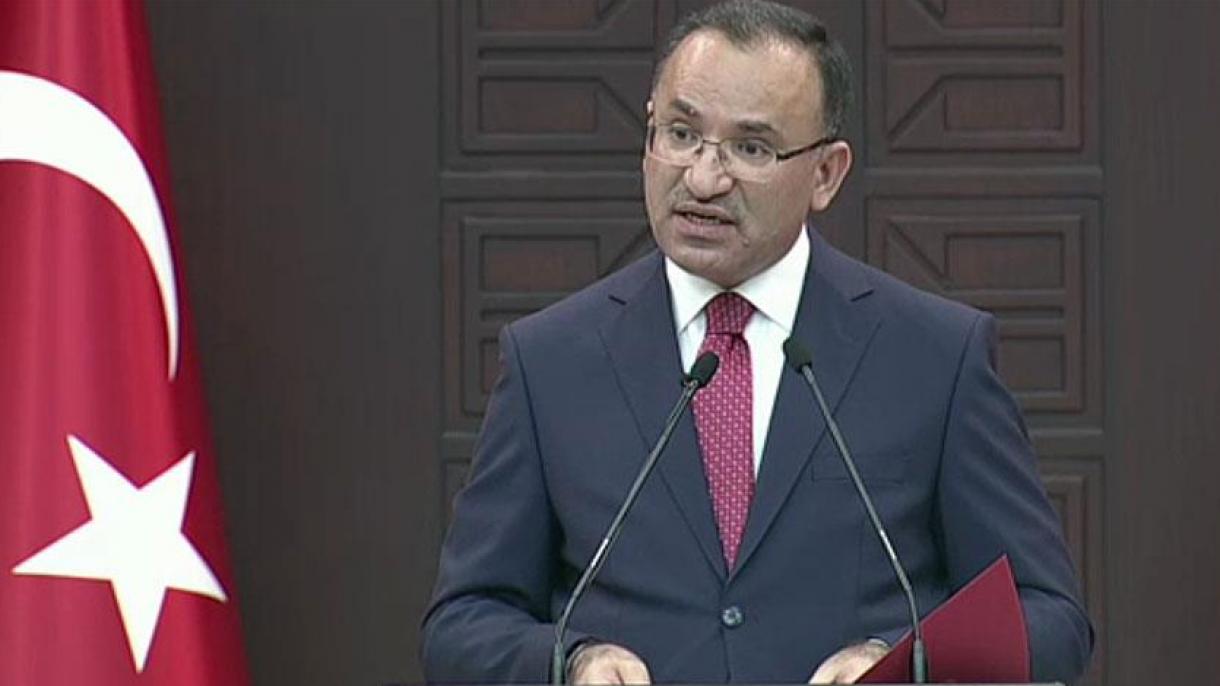 بکر بوزداغ به عنوان سخنگوی دولت ترکیه انتخاب شد