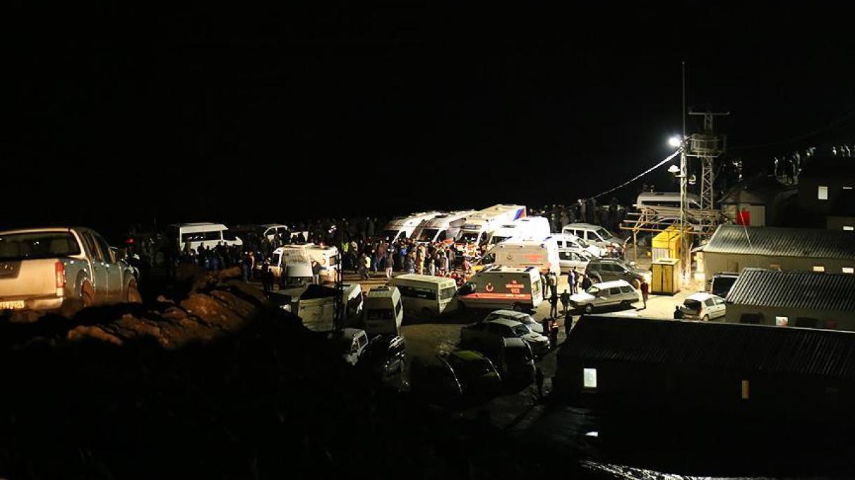 Catástrofe de cantera en Siirt: 4 muertos y otros 12 mineros están bajo los escombros