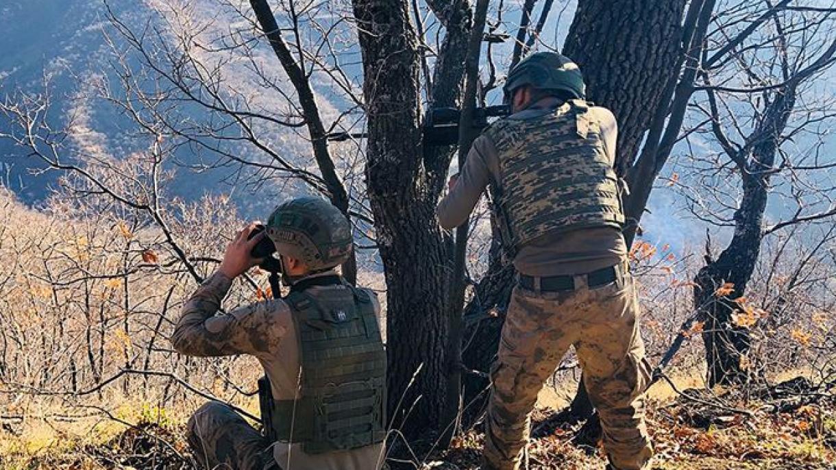 Soldados turcos neutralizan a 5 terroristas en Şırnak