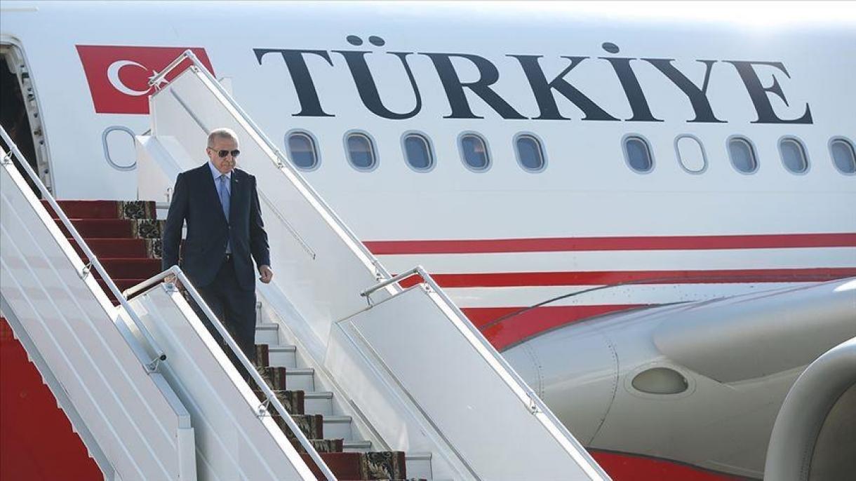 اردوغان به جمهوری ترک قبرس شمالی سفر کرد