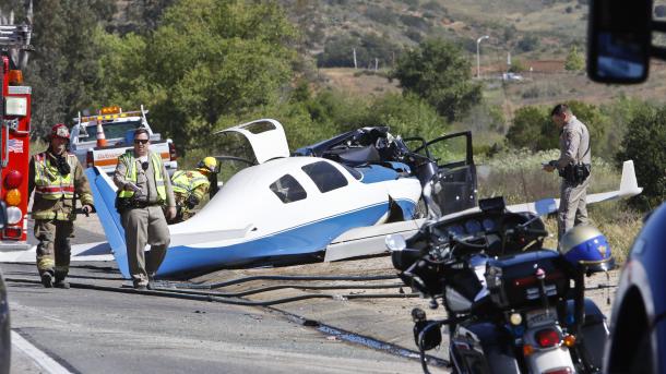 Accident aviatic in Statul California din Statele Unite ale Americii