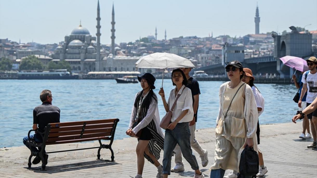 میزبانی استانبول از بیش از سیزده میلیون توریست خارجی