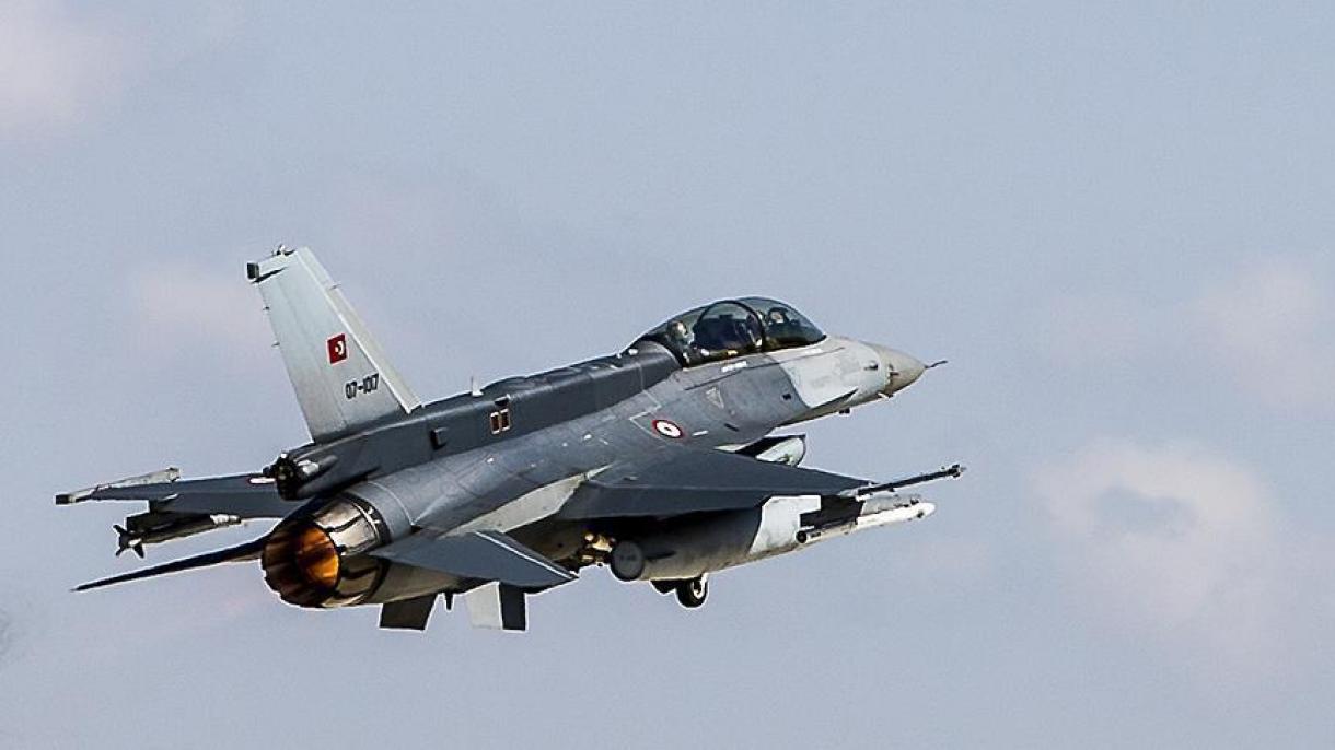 Aviões de combate da Turquia bombardearam túneis usados ​​pelo DAESH