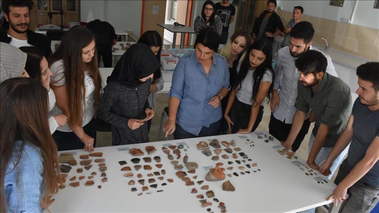 کشف آثار باستانی 6500 ساله در بیلجیک ترکیه