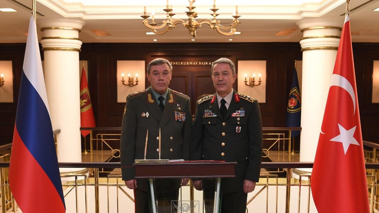 El jefe del Estado Mayor se reúne con su homólogo ruso