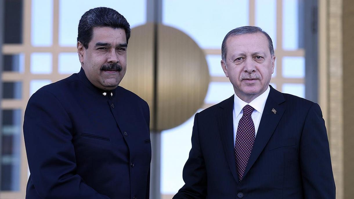 پیام مادورو از مراسم تحلیف اردوغان