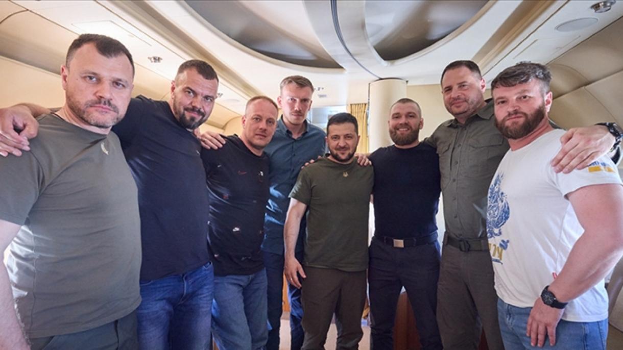 Түркиядағы Азов батальонының 5 командирі Украинаға оралды