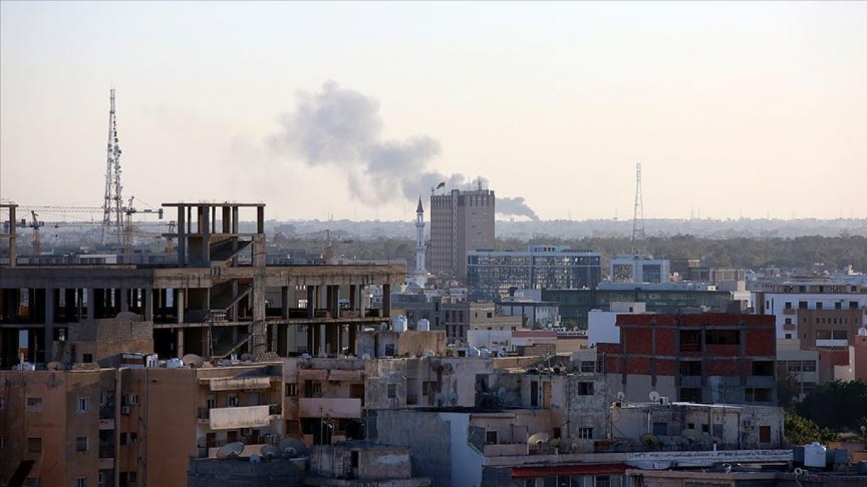 利比亚哈夫特民兵轰炸平民住宅