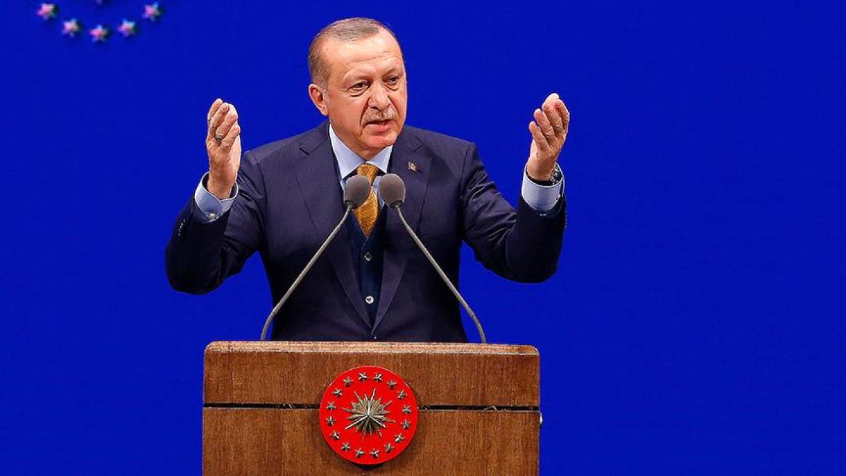 Erdogan pide apoyo a la academia en el sistema gubernamental presidencialista