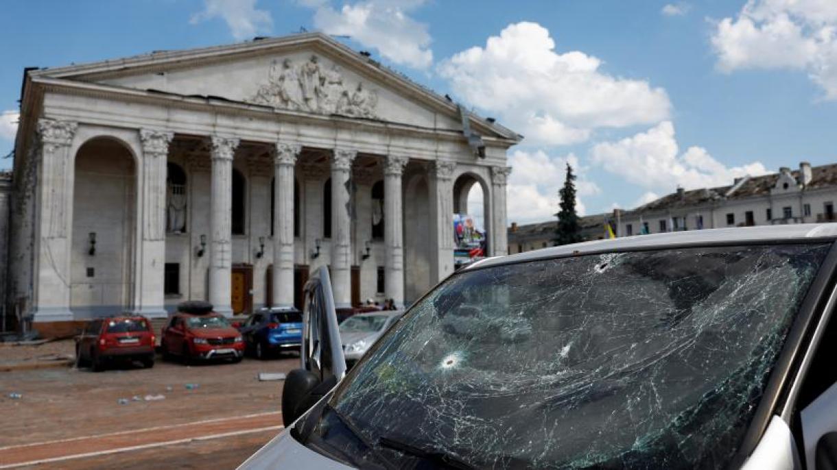 Civiles mueren por ataque con misil ruso en la ciudad de Chérnigov, Ucrania