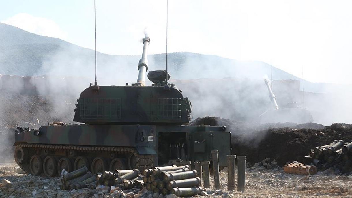 TSQ Suriyanın şimalındakı YPG / PKK hədəflərini vurdu