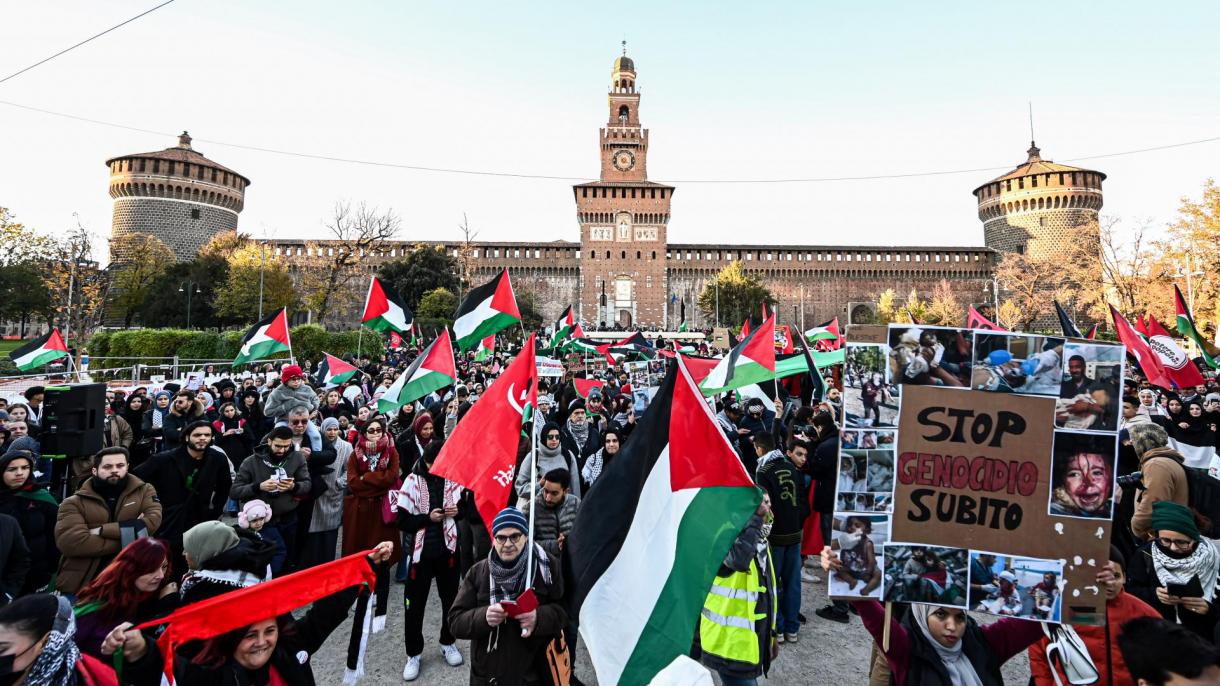 تظاهرات جهانی در حمایت از فلسطین